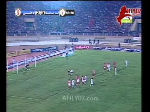 الأسبوع السابع هدف الزمالك الأول في الأهلي أحرزه جمال حمزه 2004ـ2005