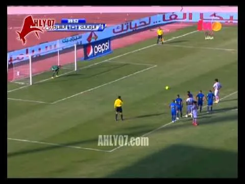 هدف الزمالك الثاني  في الشرطة مقابل 1 نهائي قبل الدورة الرباعية