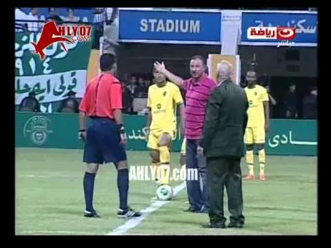 الاسطورة الخطيب يفتتح مباراة مئوية الاتحاد امام سبورتنج لشبونة