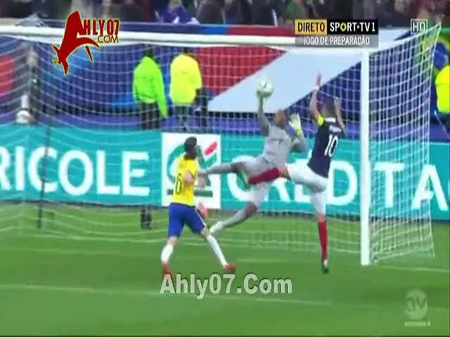 ملخص مباراة البرازيل 3 - 1 فرنسا - ودية دولية - 26 مارس 2015