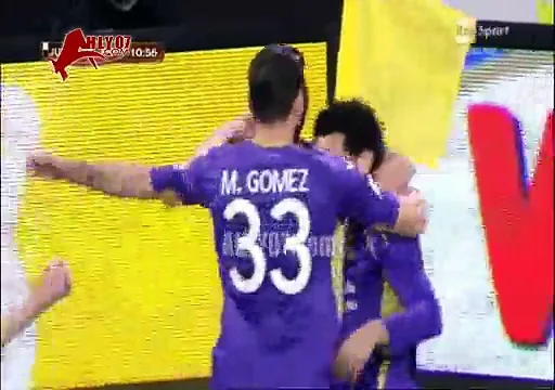 هدف تاريخي لمحمد صلاح فيورنتينا في شباك يوفنتوس كأس ايطاليا 5 مارس 2015