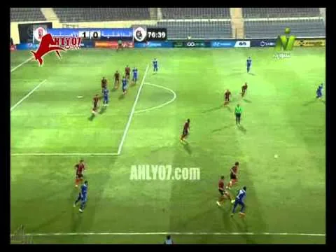 هدف الأهلي الأول في الداخلية مقابل 0 أحرزه رمضان صبحي في مايو 2015