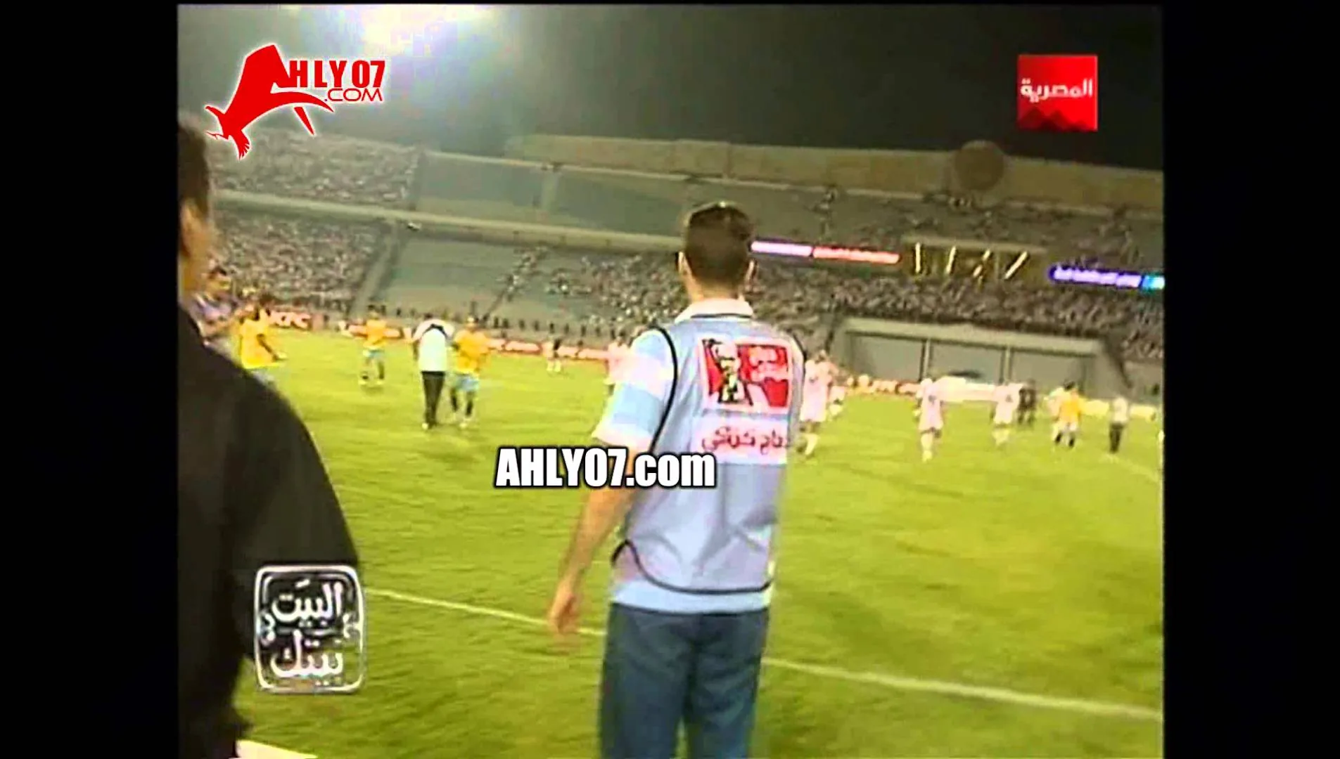 رد فعل الخلوق حازم امام بعد هتافات كفاية يا حازم في اغسطس 2007