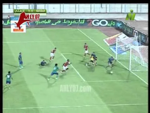 شاهد فرصة مزدوجة في 5 ثواني للأهلي في القائمة وانقاذ من حارس المقاصة