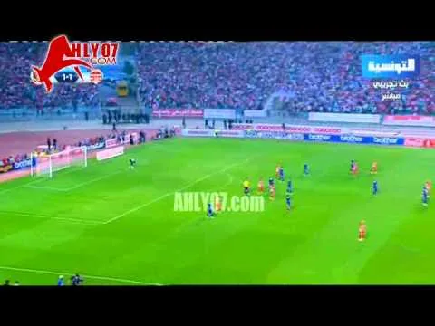 ايابا بتونس الشوط الثاني الأهلي والافريقي 1-2 كونفيدرالية 2015 دور ال16