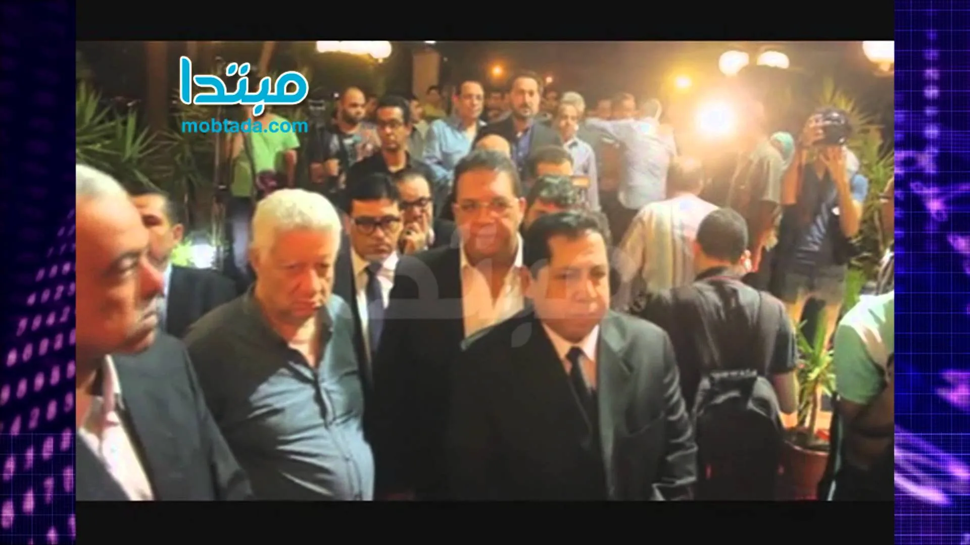 محمود طاهر وشوبير يتجاهلان مصافحة مرتضى منصور