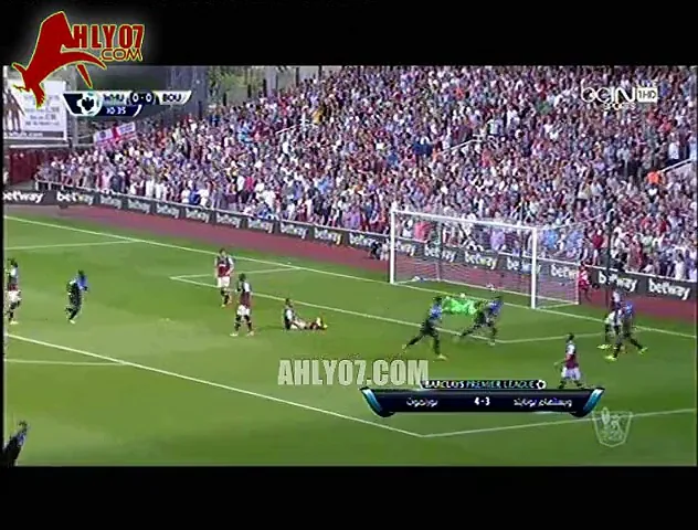 أهداف مباراة ويستهام 4 مقابل 3 بورنموث - المرحلة الثالثة البريميرليج 22 أغسطس 2015