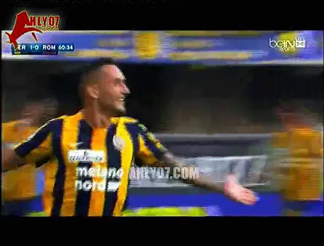 أهداف مباراة روما 1 مقابل 1 هيلاس فيرونا - الكالتشيو المرحلة الأولي 22 أغسطس 2015
