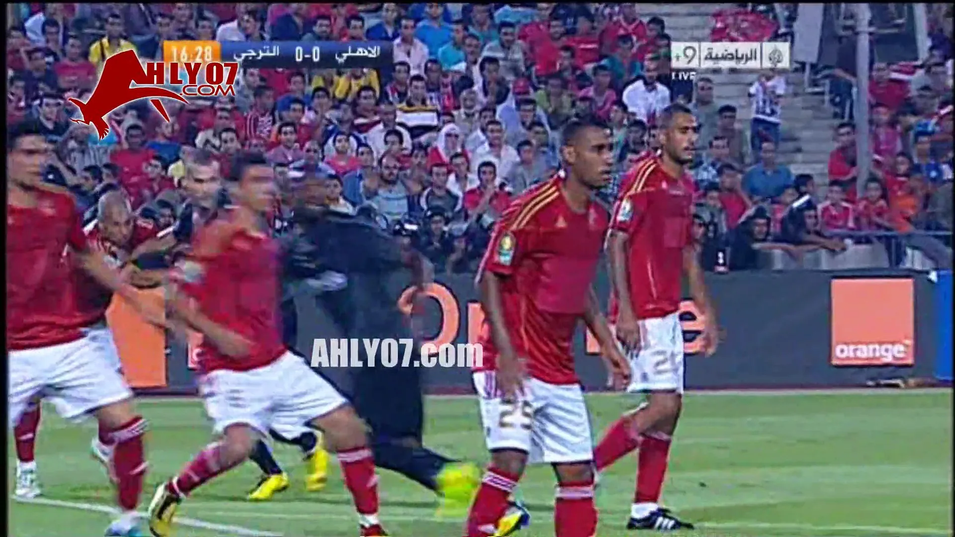 هدف الترجي الأول في الأهلي مقابل 0 افريقيا 16 سبتمبر 2011