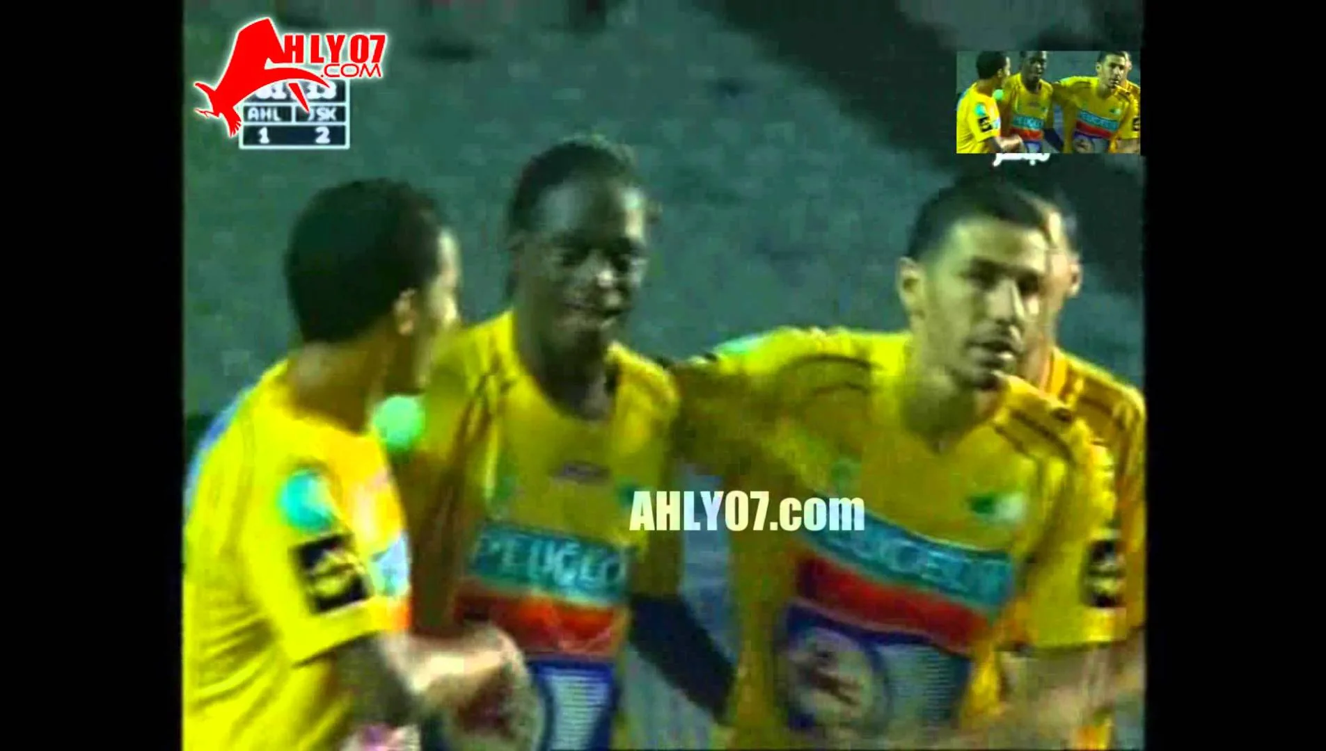هدف شبيبة القبائل الثاني في الأهلي مقابل 1 افريقيا 17 سبتمبر 2006