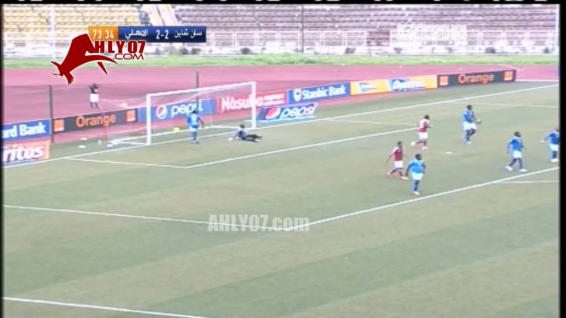 هدف الأهلي الثالث في صن شاين النيجيري مقابل 2 جدو ذهاب قبل نهائي افريقيا 6 اكتوبر 2012