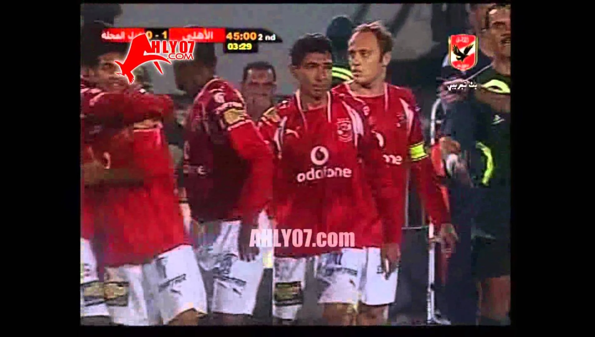 هدف الأهلي الأول والفوز على غزل المحلة مقابل 0 بركات الدوري 4 ديسمبر 2008