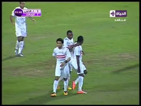 هدف الزمالك الأول في الانتاج الحربي مقابل 1 في الدوري