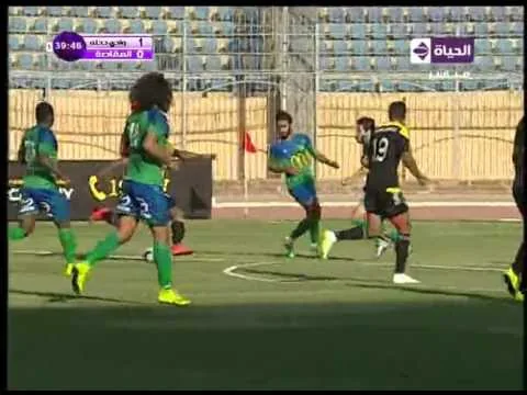 شاهد هدف عالمي لمالودا لاعب وادي دجلة في مرمى مصر المقاصة