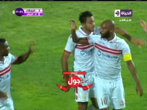 هدف الزمالك الأول في طلائع الجيش مقابل 0 الدوري 3 مايو 2016