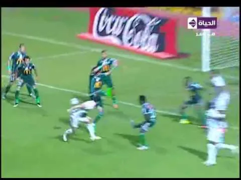 هدف الزمالك الأول مقابل 1 المصري لمحمد إبراهيم 24 يونيو 2016