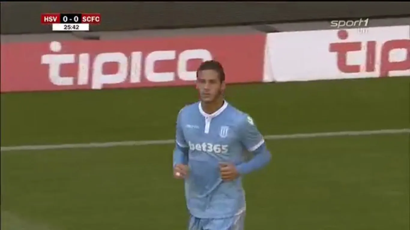 شاهد ملخص لمسات رمضان صبحي في اول مباراة مع ستوك سيتي ضد هامبورج الألماني 6 أغسطس 2016