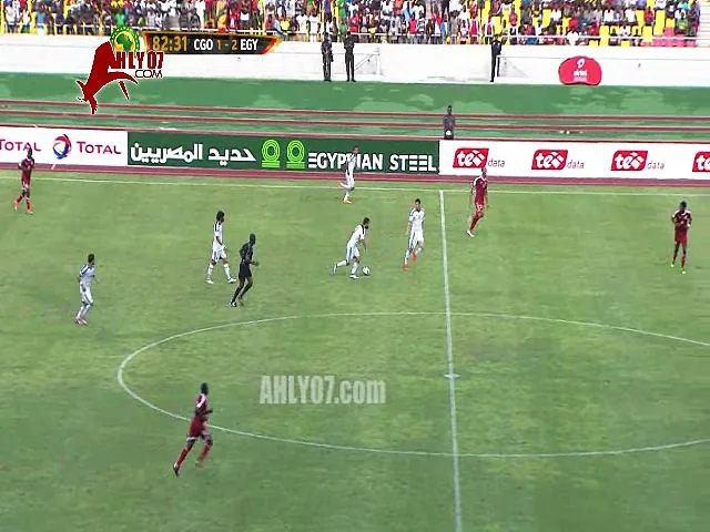 شاهد رمضان صبحي يتلاعب بلاعبو الكونغو بعد لحظات من نزوله في مباراة مصر والكونغو