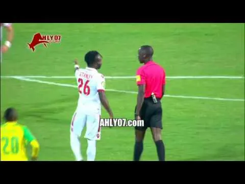 شاهد حركة قذرة جدا من باسم مرسي في نهائي افريقيا امام صن داونز ورد فعل الجهاز الفني