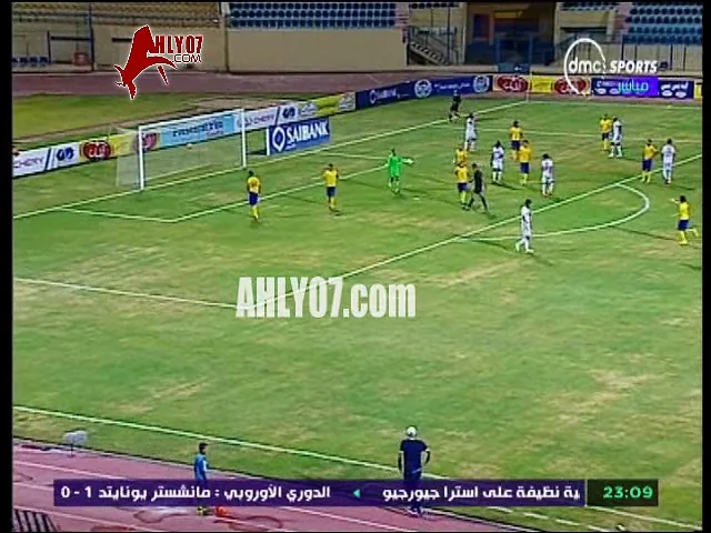 شاهد فضيحة في أول مباراة للزمالك في الدوري ركلة جزاء وهمية امام النصر للتعدين بإعتراف جمال الغندور