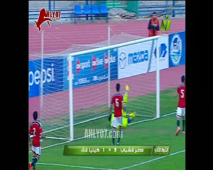 شاهد هدفي منتخب كينيا للشباب في منتخب مصر 2-3 وديا 20 فبراير 2017