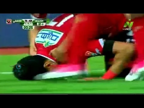 هدف الأهلي الأول في الاتحاد السكندري مقابل 0 السولية ومراوغة عالمية من حمودي الدوري 11 ابريل 2017
