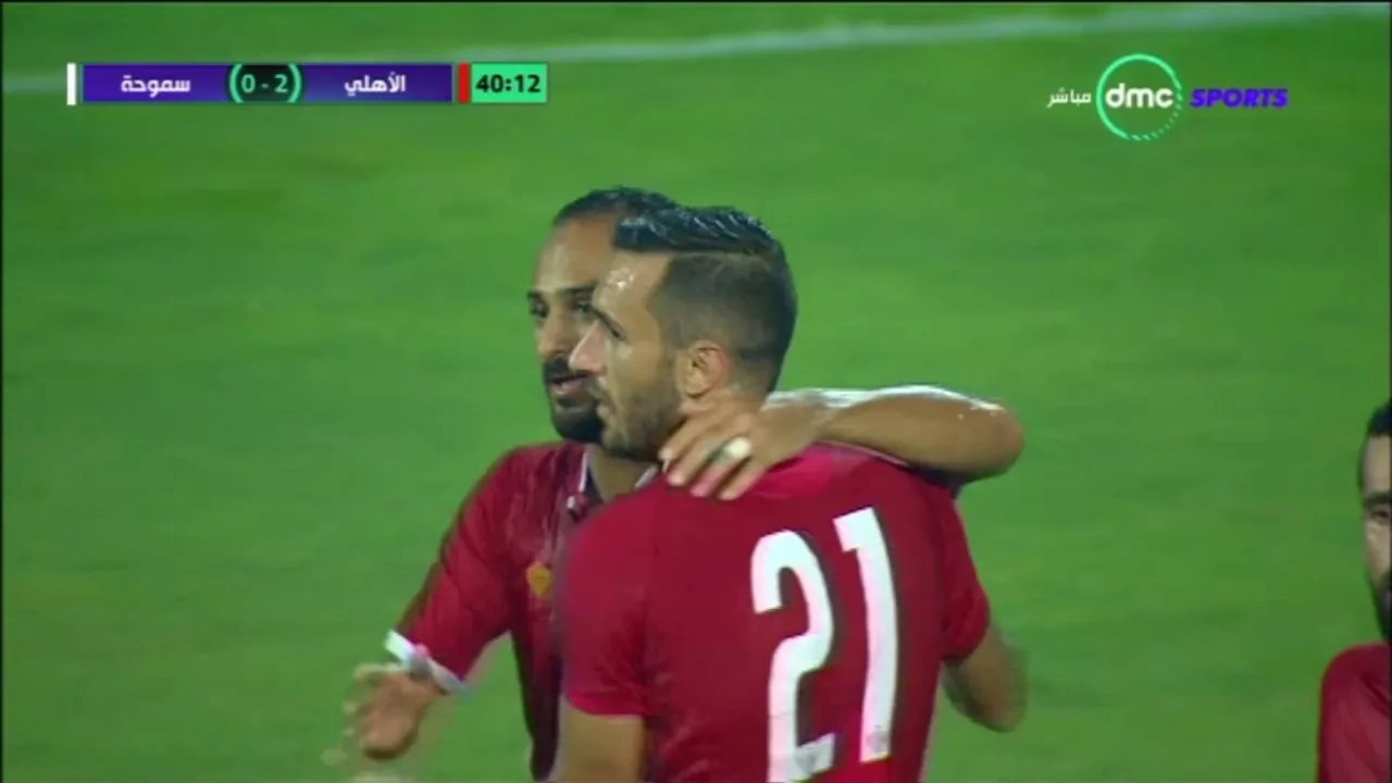 شاهد أهداف الأهلي 4 سموحة 0 قبل نهائي كأس مصر وليد سليمان هدفين وصالح جمعة وأجاي 9 أغسطس 2017