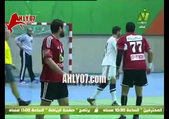 جمهور الاهلي يشعل الصاله في قمة يد الاهلي والزمالك والمعلق هيتجنن