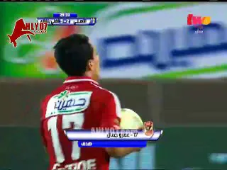 هدف الاهلي الثاني في اهلي بني غازي عمرو جمال