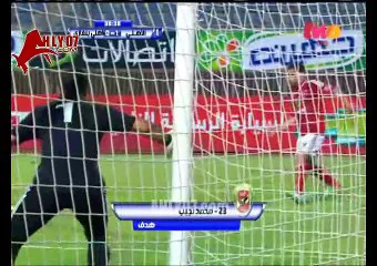 هدفين الشوط الاول من لقاء الاهلي 1 اهلي بني غازي 1