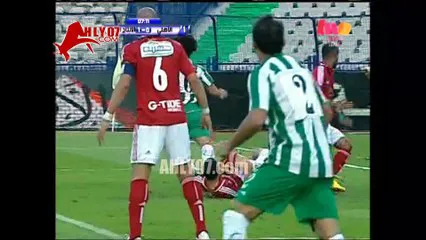 ملخص مباراة الاهلي والانتاج الحربي 2014 الدور الثاني 