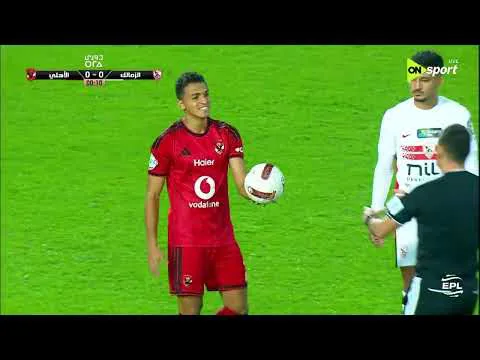 الأسبوع السادس- المباراة الكاملة للقمة 133 الأهلي 2 الزمالك 0 هاني وبقرار تعليق أيمن الكاشف